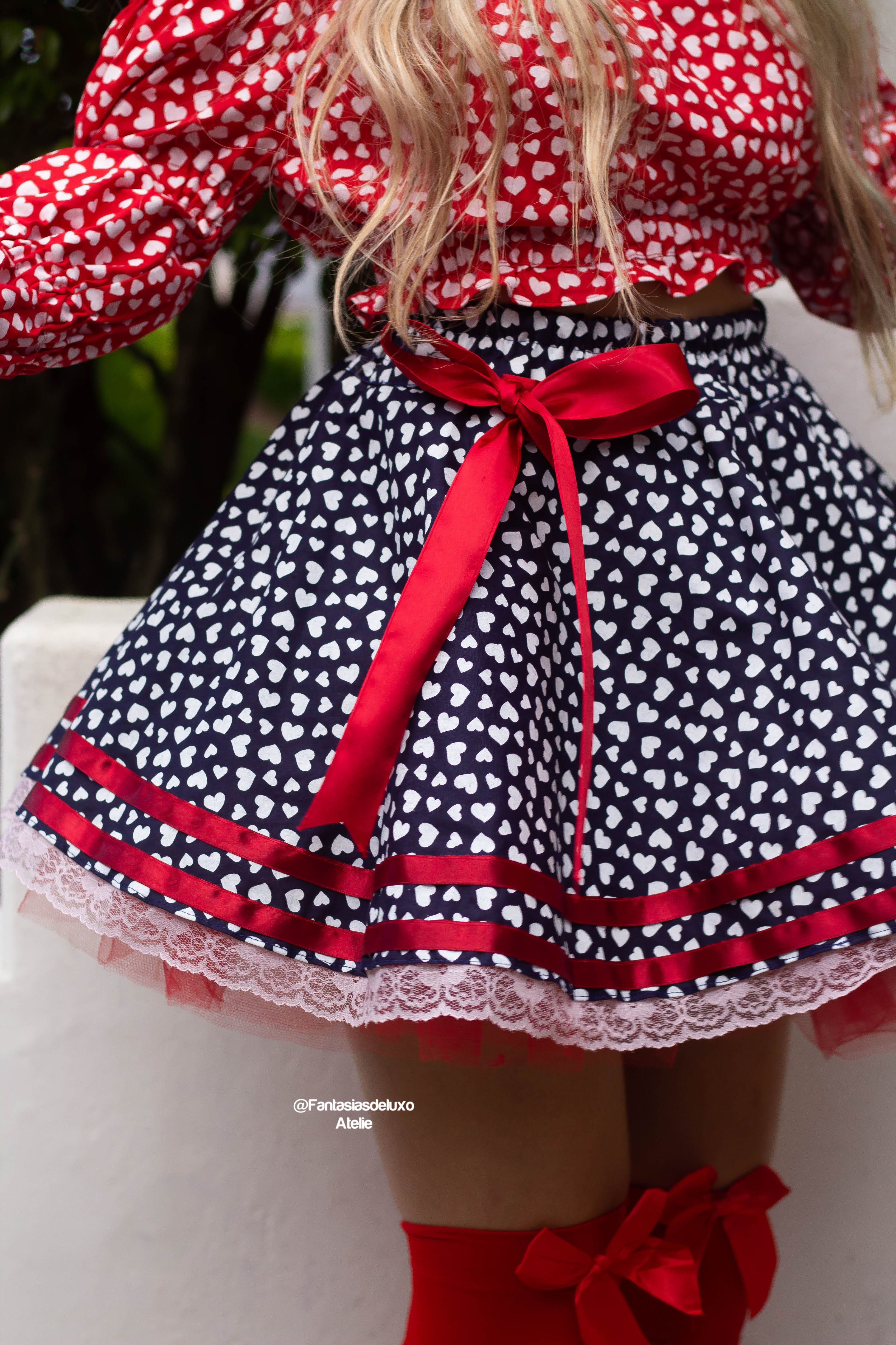 Saia Caipira Apaixonada esgotada