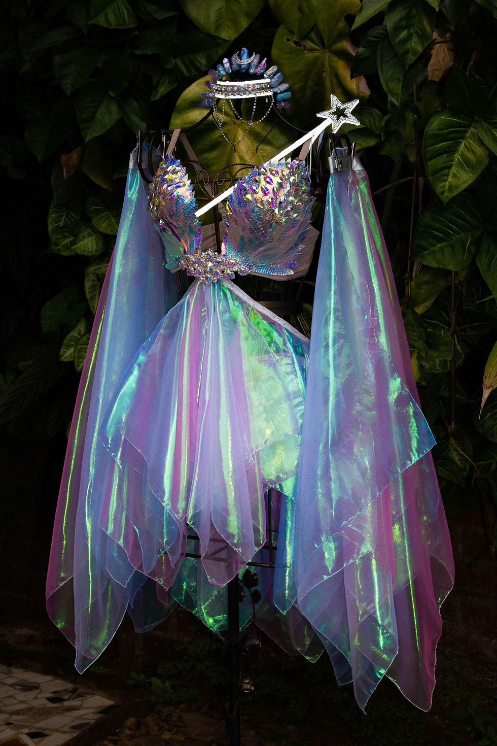 Miniatura: Fantasia Fada super luxo festa a fantasia 