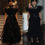 Miniatura: Fantasia feminina Wandinha adulto luxo Família Addams para festas e halloween