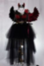 Miniatura: fantasias de halloween feminina luxo