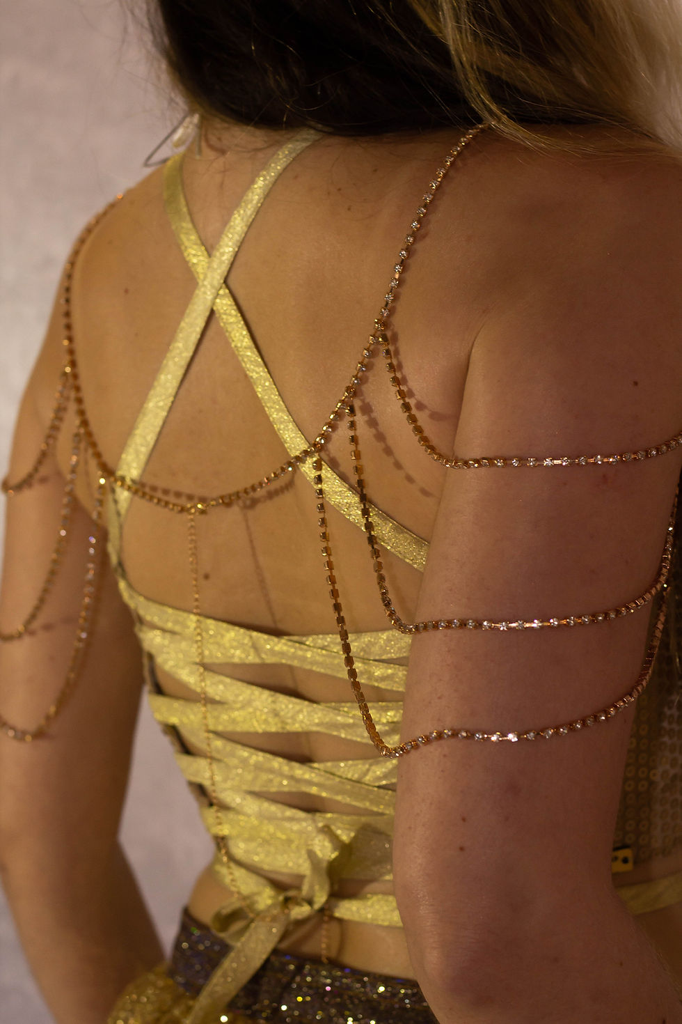 Miniatura: Top paetê dourado carnaval 2022