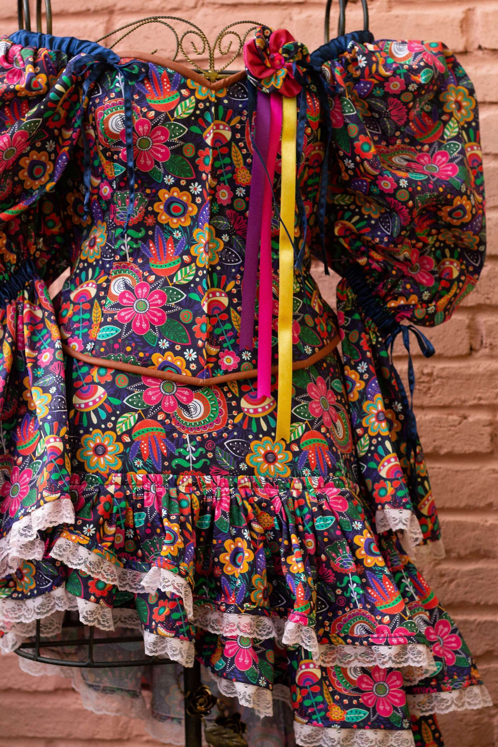 Thumbnail: vestido de festa junina luxo