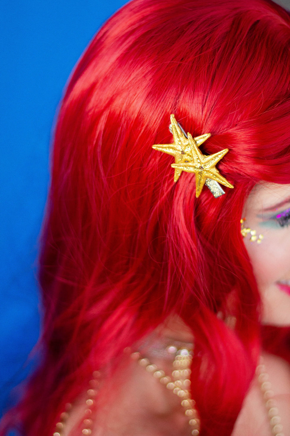 Miniatura: fantasia de carnaval a pequena sereia ariel