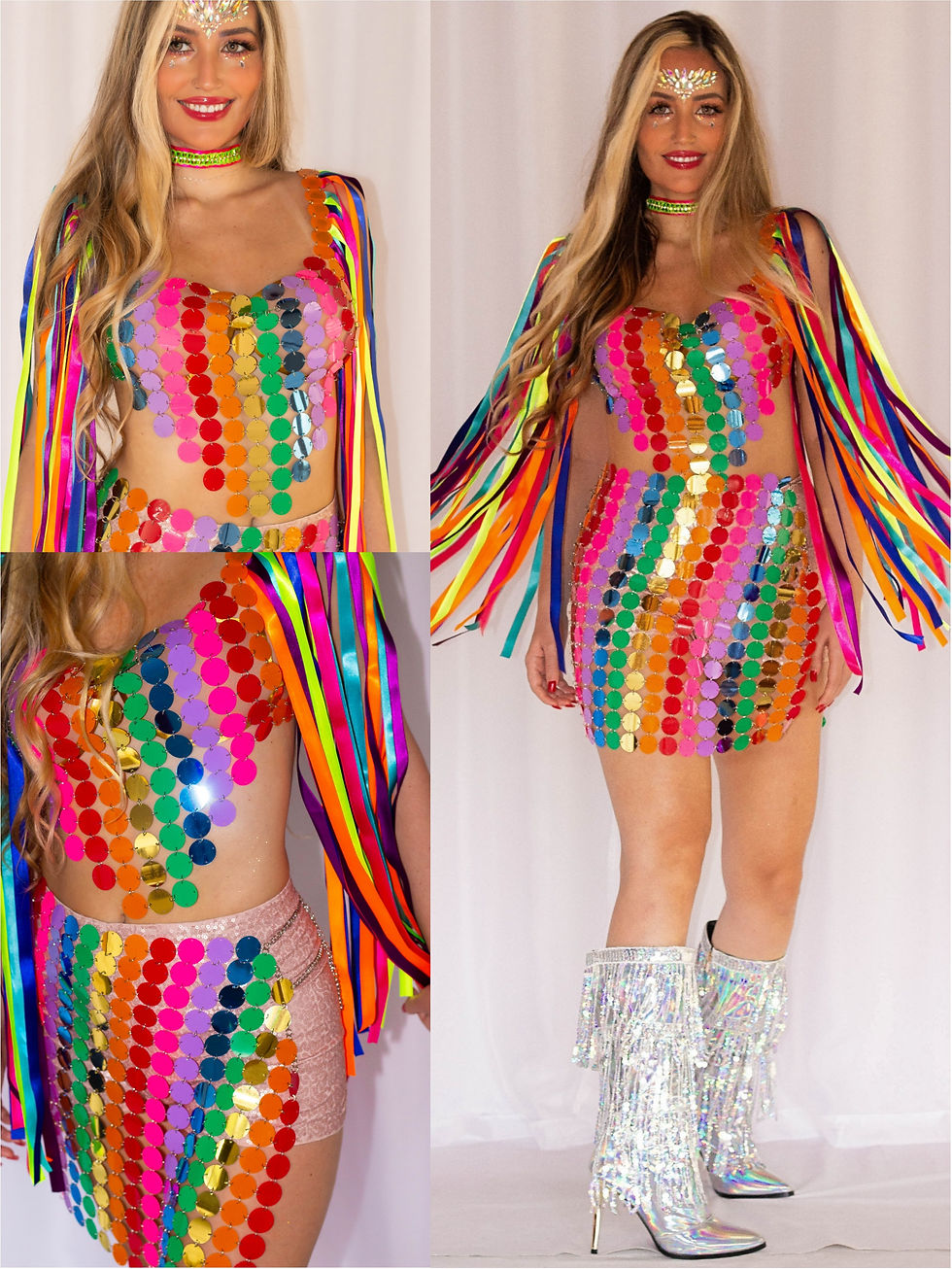 Miniatura: cropped carnaval colorido