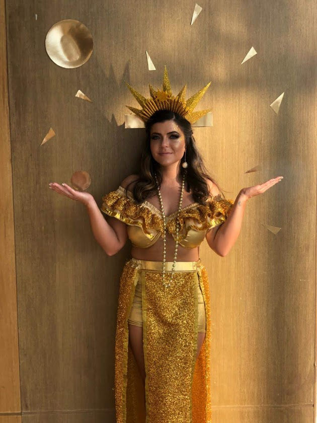 Miniatura: Fantasia Deusa do Sol (LUXO)