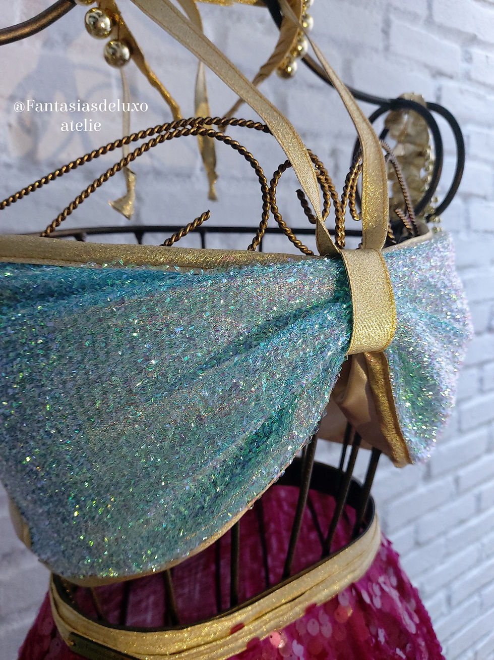 Miniatura: Top sereia brilho