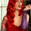 Miniatura: Fantasia Jessica Rabbit adulta para carnaval com estilo pin-up brilhante