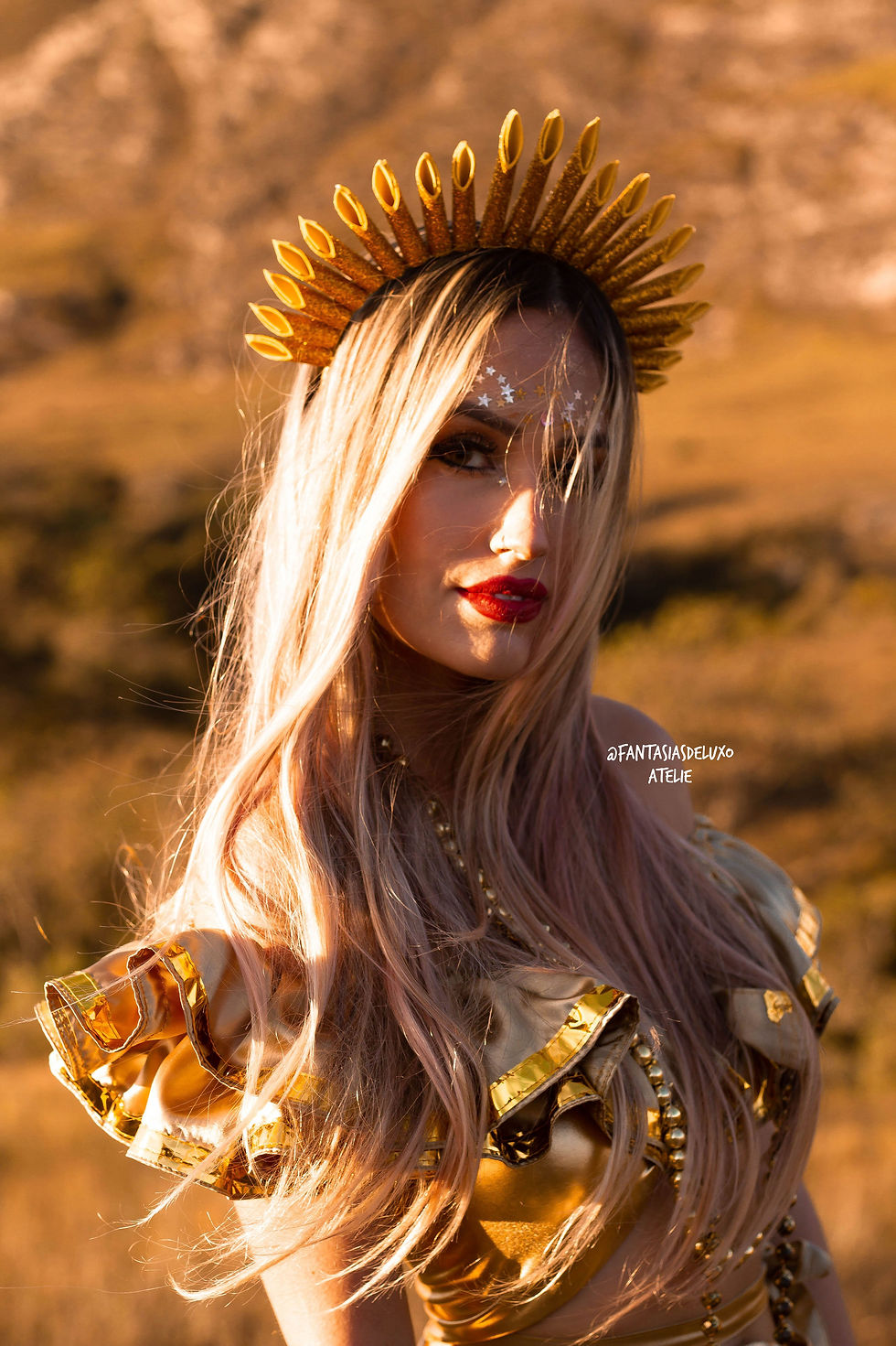Miniatura: Fantasia Deusa do Sol (LUXO)