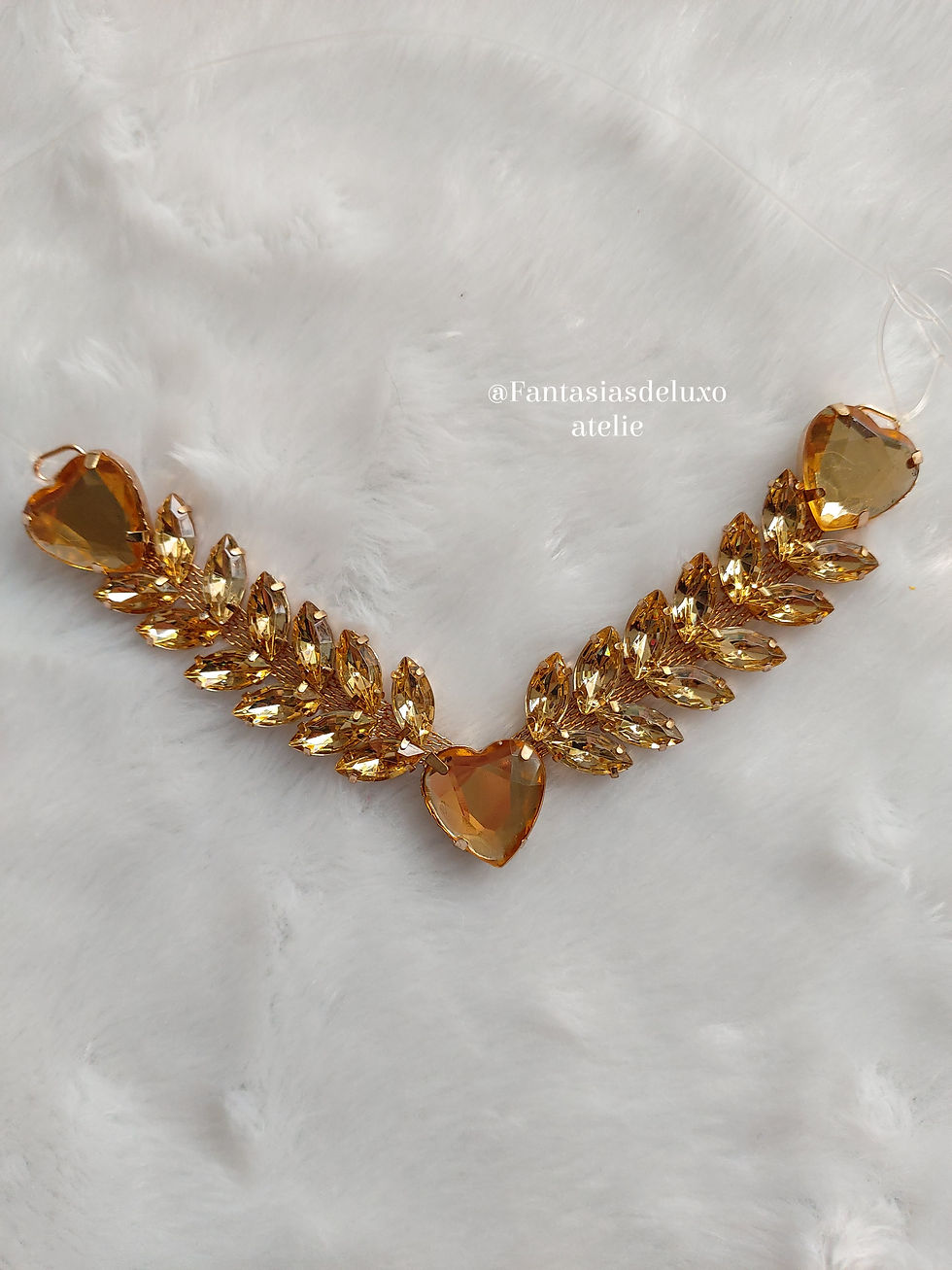 Miniatura: Look Cupido dourado/vermelho Abadá 