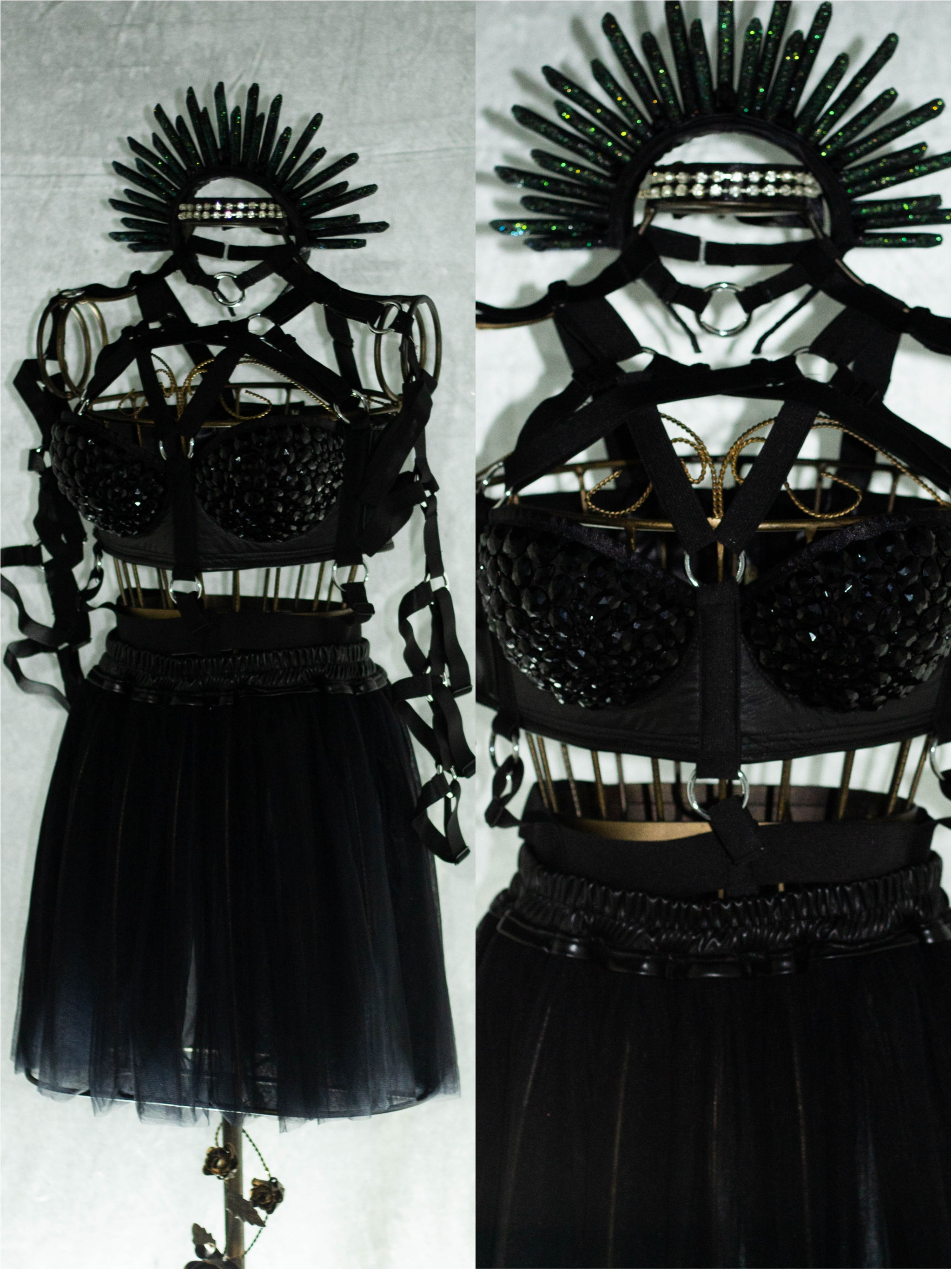 Fantasia halloween, look gótico, roupa gotica, darkness outfit