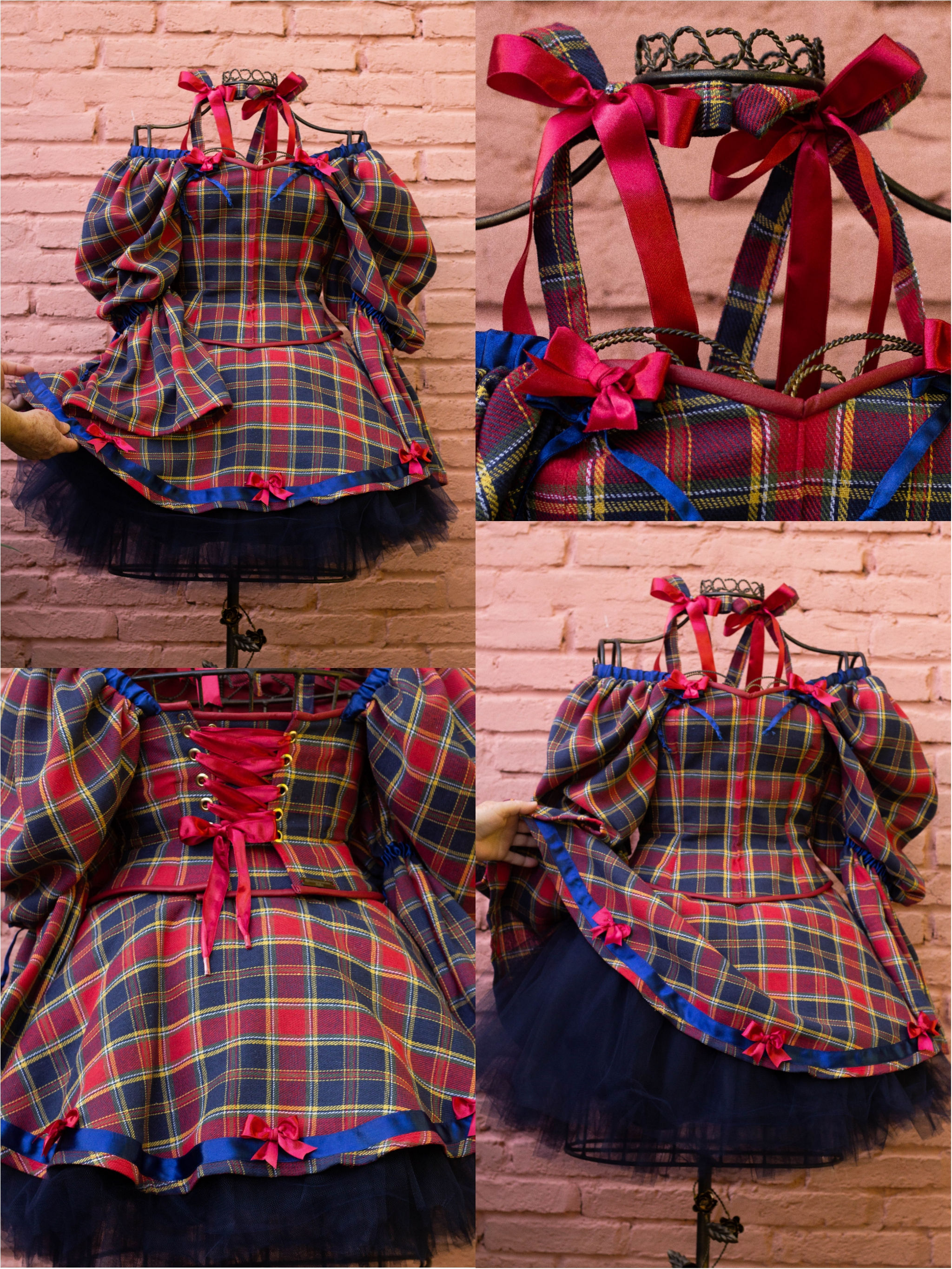 vestido festa junina luxo