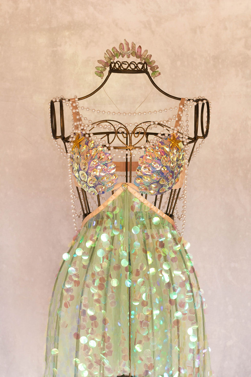 Miniatura: fantasia feminina carnaval sereia