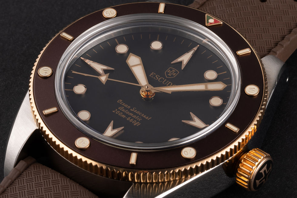 Thumbnail: Chocolate Bronze - 39mm - Leather