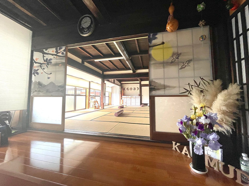 カウムディ古民家ヨガ前橋市