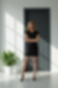 Thumbnail: Black Sequin Mini Dress