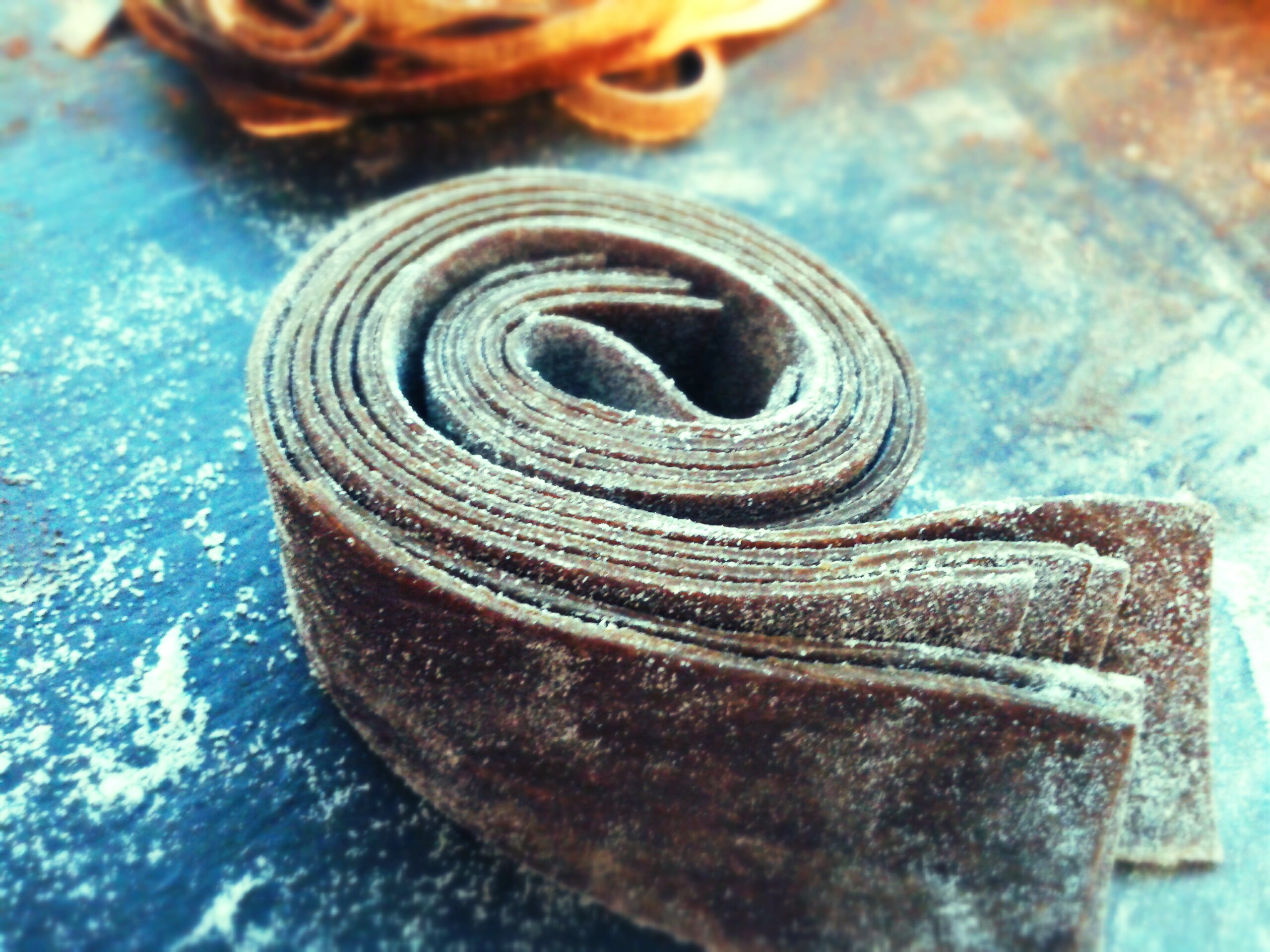 Pasta al cioccolato.