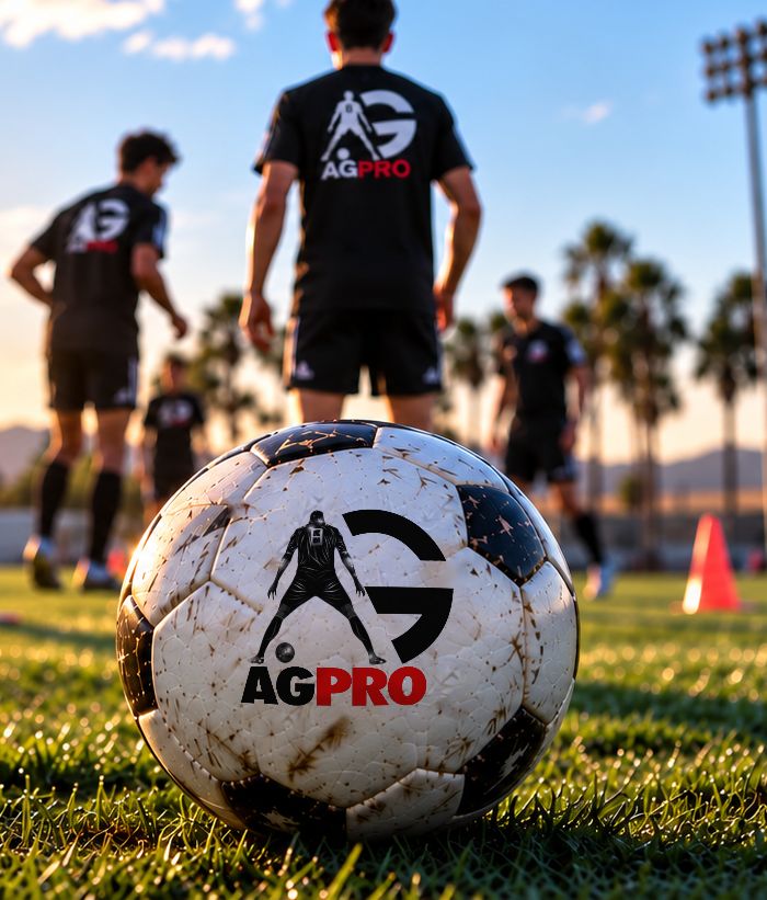 AGPRO ball on the training pitch