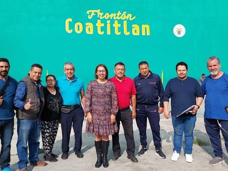Va Azucena Cisneros por respaldo al frontón en Ecatepec