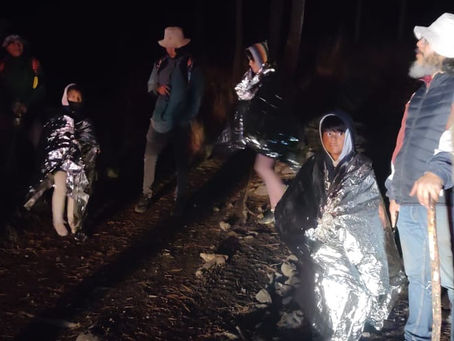 RESCATARON A SEIS PERSONAS EXTRAVIADA EN EL MONTE TLALOC EN TEXCOCO