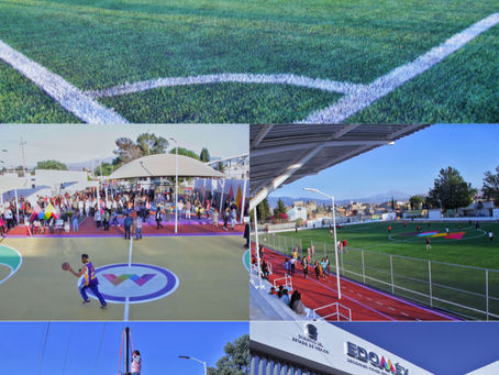 Gobierno de Chicoloapan abre Parque Recreativo y Unidad Deportiva en beneficio de 50 mil estudiantes