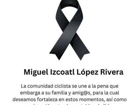 Ciclista se resistirse a un asalto y lo matan en Texcoco