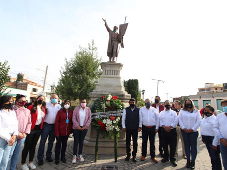 GOBIERNO DE TEXCOCO RECUERDA A LOS HÉROES DE LA INDEPENDENCIA EN SU CCXI ANIVERSARIO