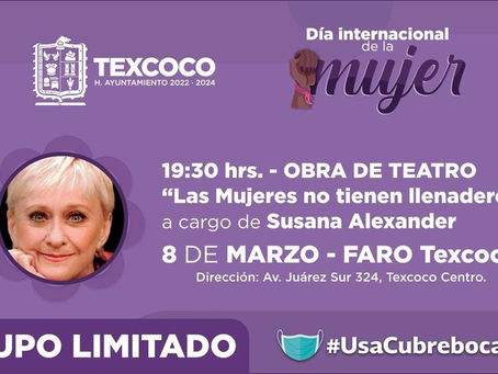 Celebran a las mujeres en #Texcoco con Salud, Belleza, Empoderamiento y Diversión.