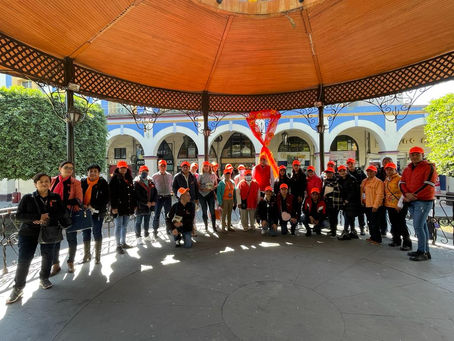 EN TEXCOCO SE VIVIÓ EL PRIMER DÍA NARANJA DEL AÑO, “POR LA NO VIOLENCIA DE GÉNERO”