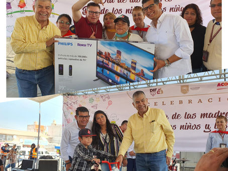 Disfrutan miles de mamás y niños el segundo festejo por su día en Real del Valle, Acolman