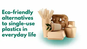 5 eco-friendly alternatives to single-use plastics in everyday life