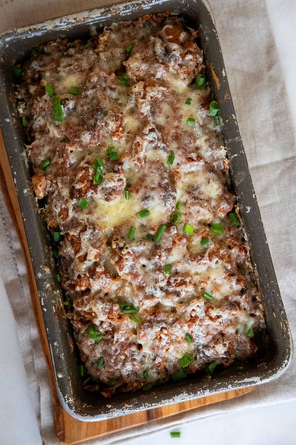 Cheddar and Chive Stout Bread