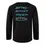 Thumbnail: T shirt lange mouwen art house off juniors zwart blauw streetart illustratie print jongens 