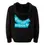 Thumbnail: T shirt lange mouwen art house off juniors zwart blauw streetart illustratie print jongens hoodie