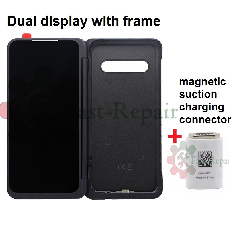 Miniature : 6.4 'pour LG V60 LCD écran tactile pour LM-V600 A001LG écran secondaire pour L