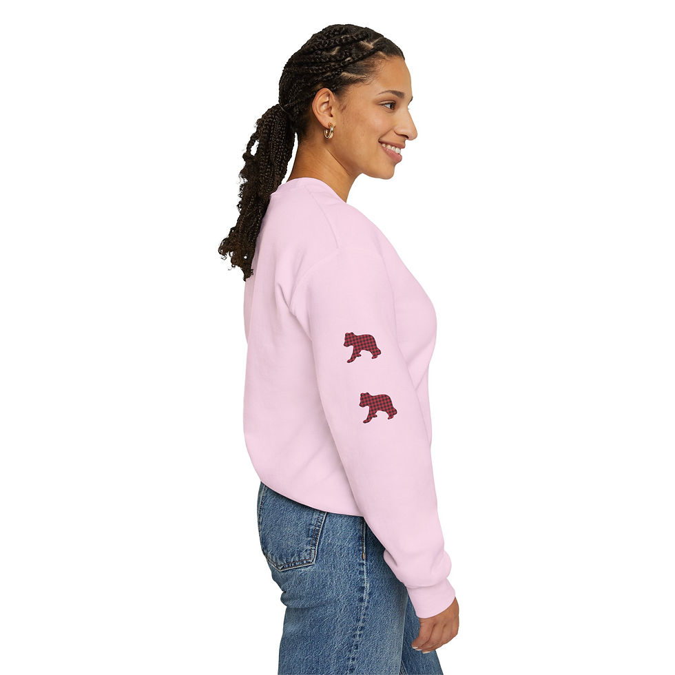 Thumbnail: Mama Bear of 2 | Heavy Blend Crewneck Sweatshirt