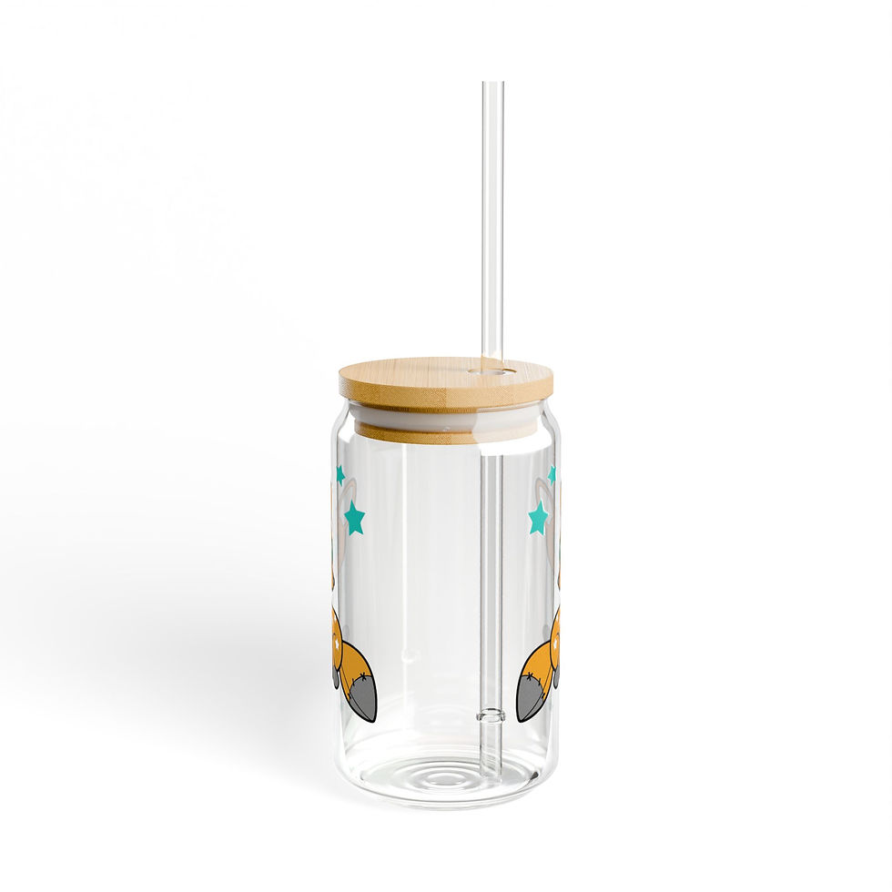 Thumbnail: Little Fox | 16 oz Sipper Glass