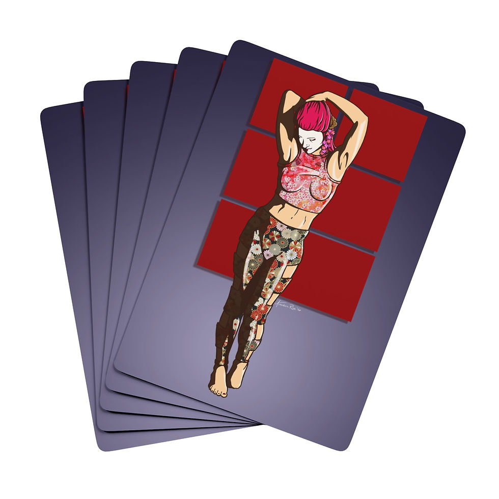 Modern Geisha | Poker Playing Cards