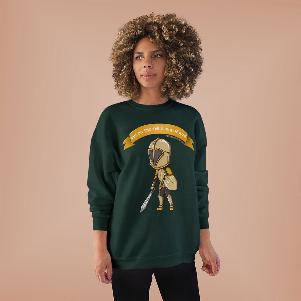 Armor of God | EcoSmart Crewneck Sweatshirt
