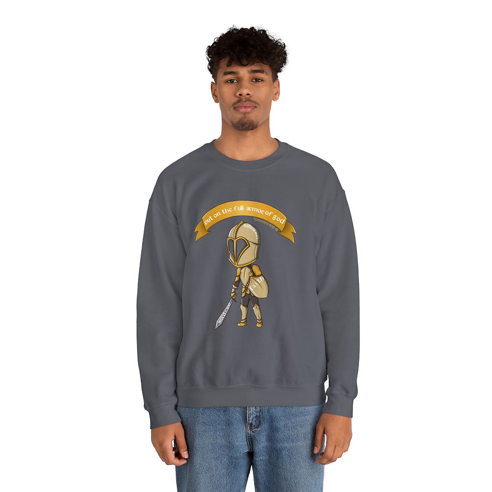 Thumbnail: Armor of God | Heavy Blend Crewneck Sweatshirt