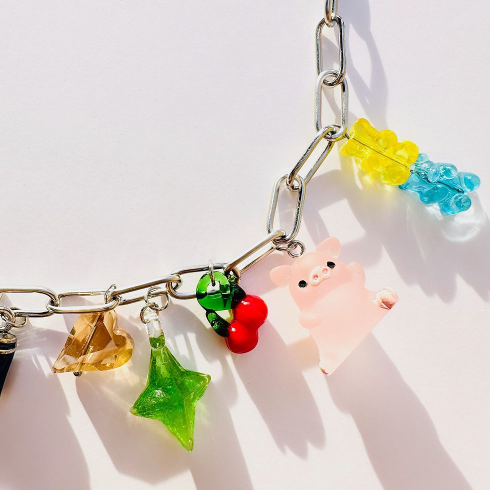 Thumbnail: Fuzzy Bunny Necklace