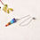 Thumbnail: Natural Crystal Seven-color Gemstone Pendulum Ore Pendant