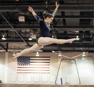 Gymnastics Beam Routine