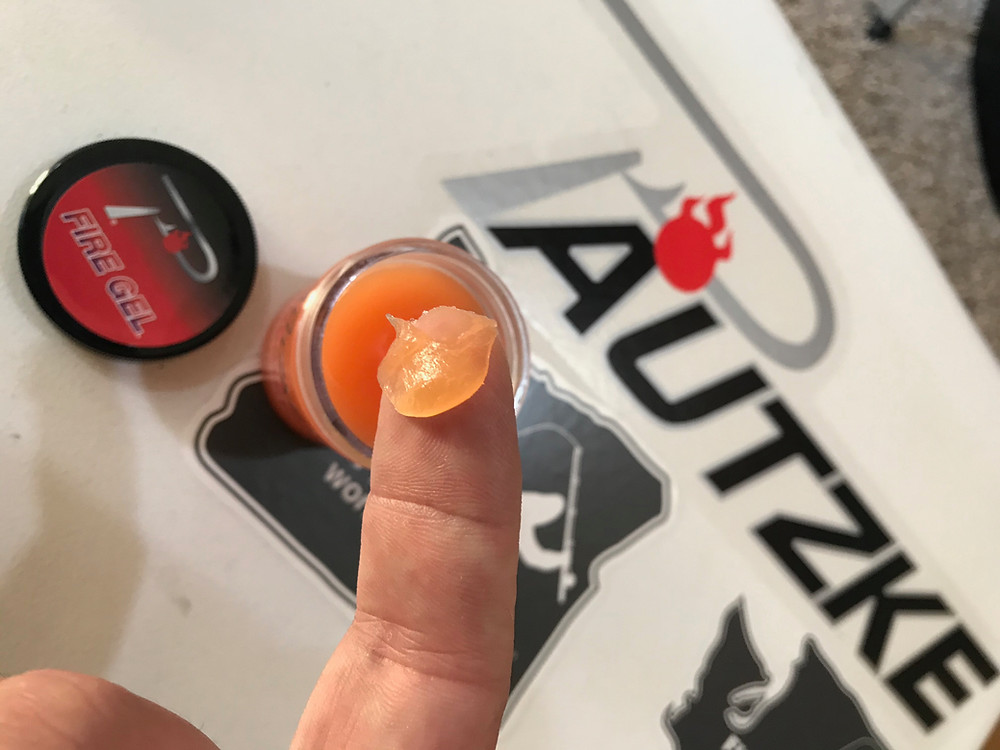 New Pautzke Fire Gel Crawfish Flavor