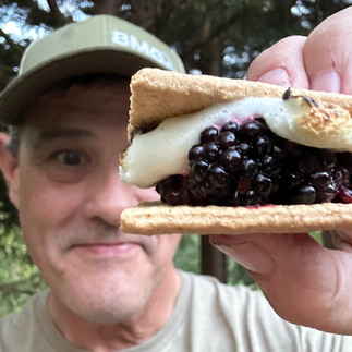 Fresh Blackberry S'mores