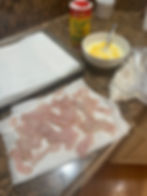 Ingredients for cooking Panfish.