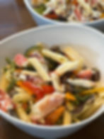 Dungeness crab Pasta Primavera. Bill Matthews Outdoors