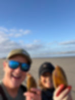 A very special dig at the beach
