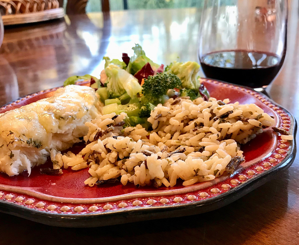 Mesquite Grilled Halibut
