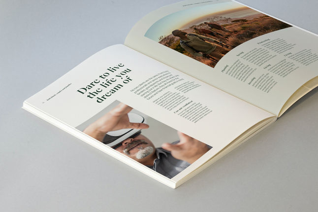 inside of publication