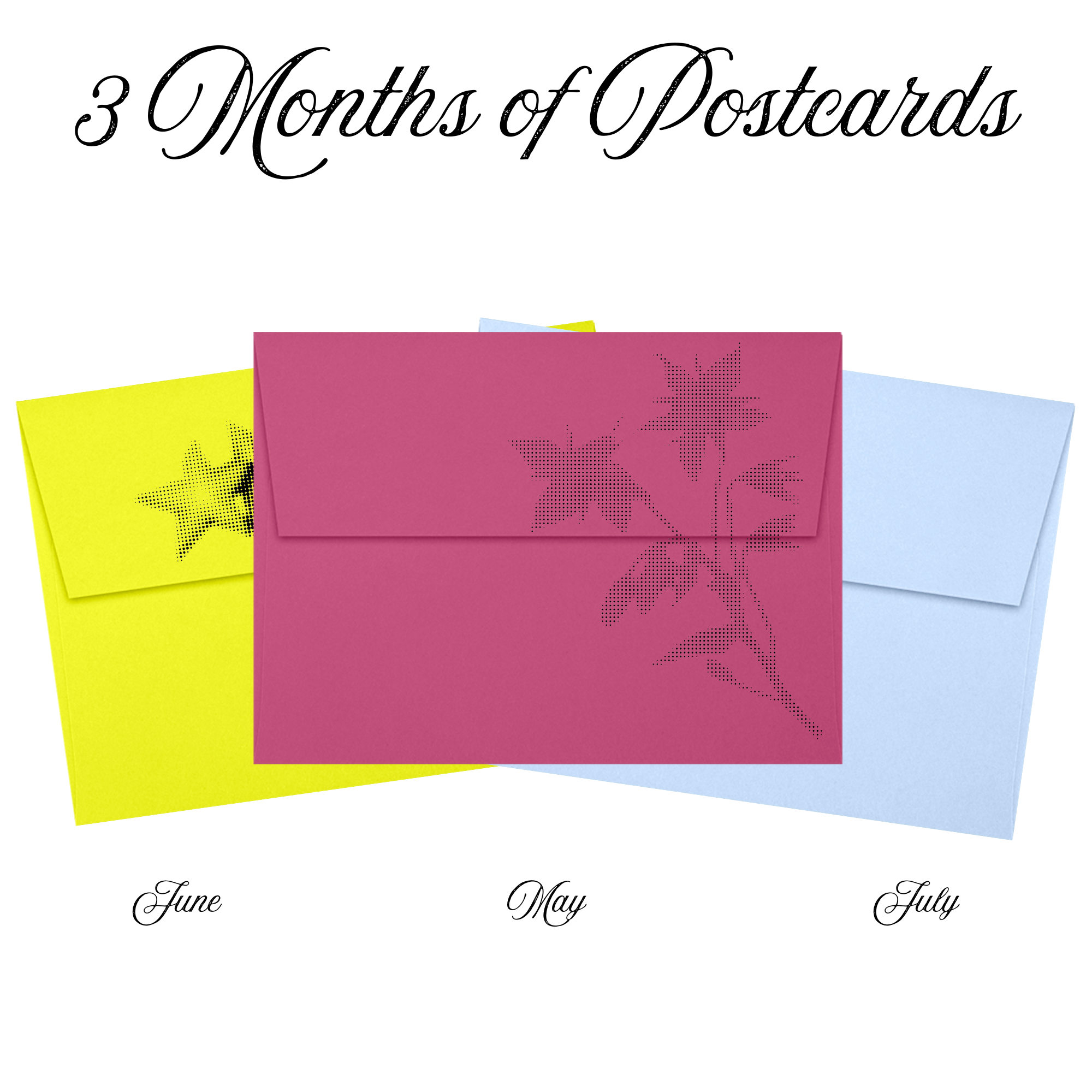 3 Months of Postcard Club